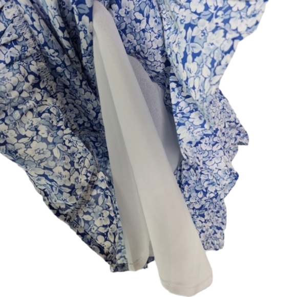 Petal & Pup dress blue white ditsy above the knee dress size 12 - Picture 13 of 15